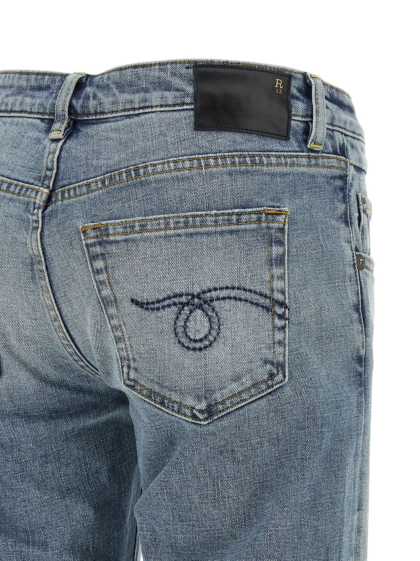 R13 Boy Flare Jeans
