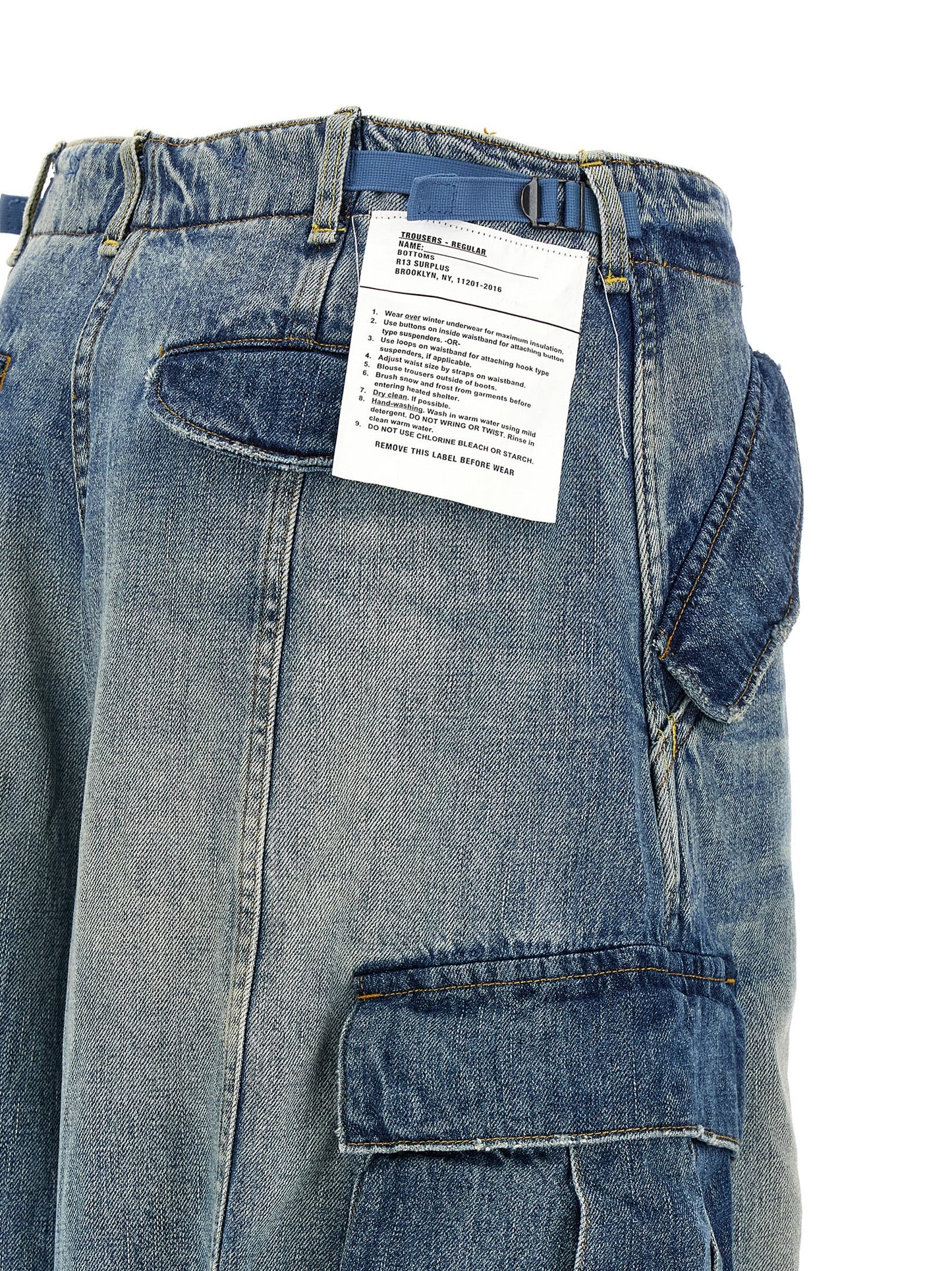 R13 Siouxsie Field Cargo Jeans