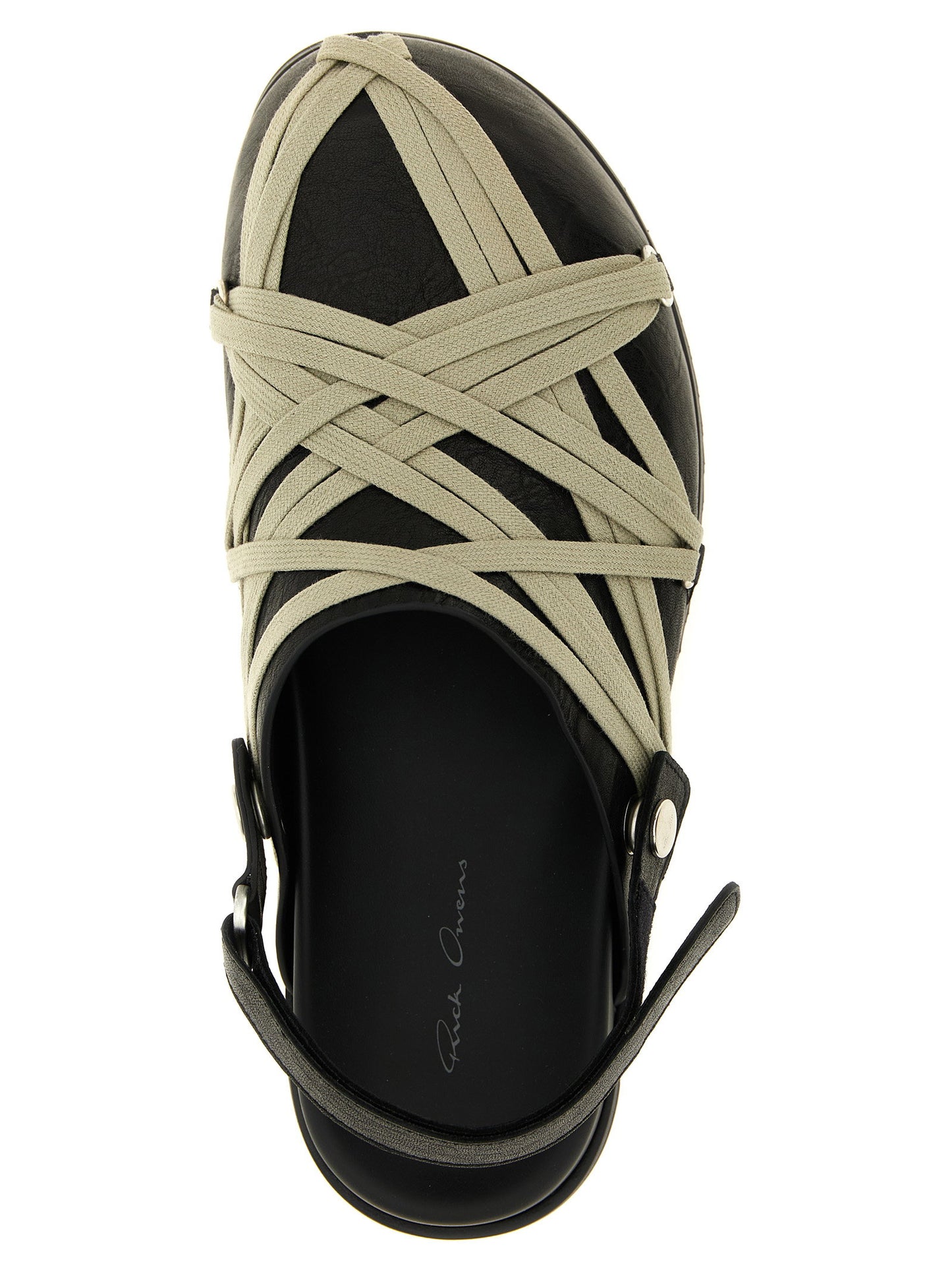 Rick Owens Megalace Mule Granola Sabots