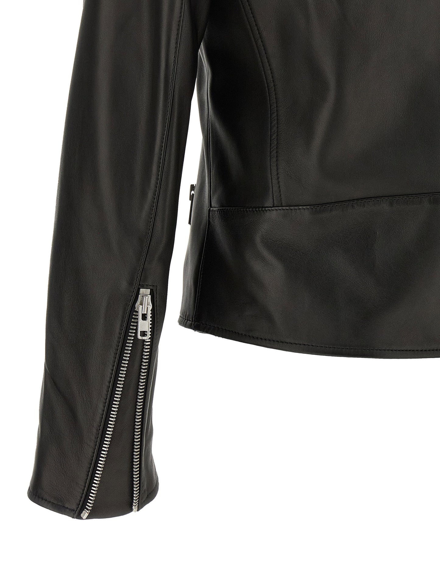 Maison Margiela 5-zip Leather Jacket
