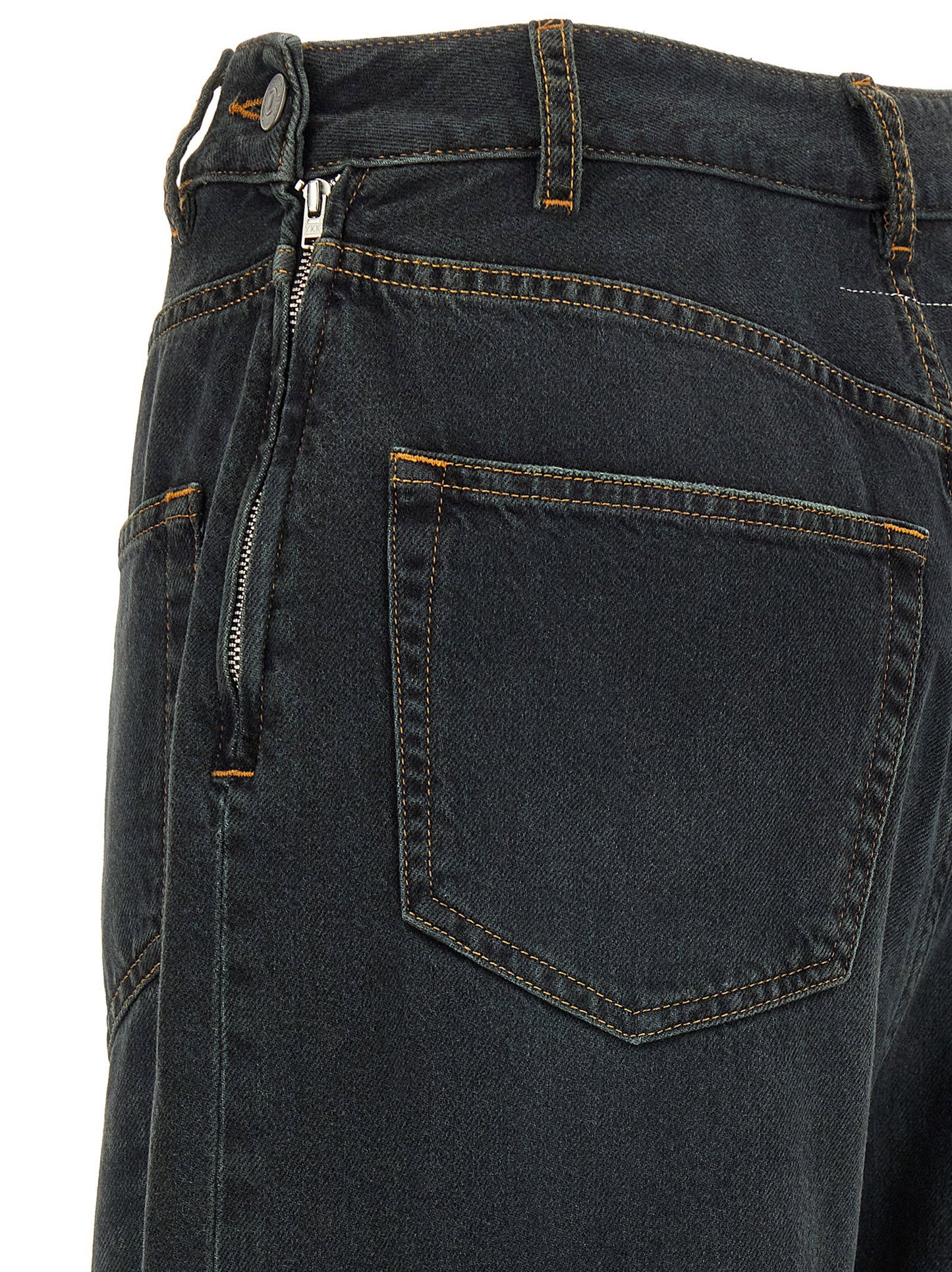 Mm6 Maison Margiela Asymmetrical Structure Jeans
