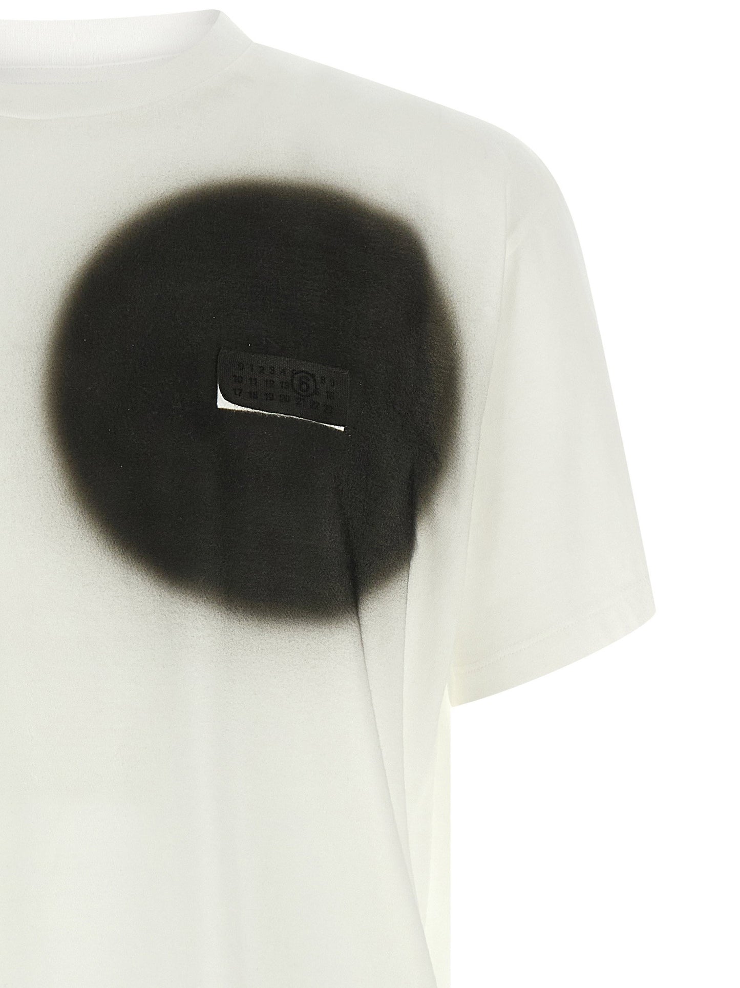 Mm6 Maison Margiela Numeric Signature Mm6 Spray T-shirt