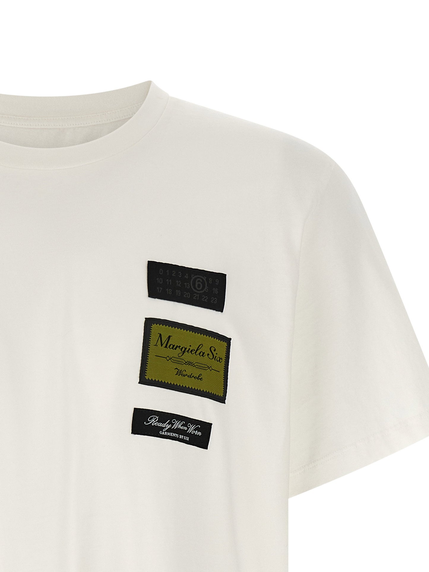 Mm6 Maison Margiela Etichette Patch T-shirt