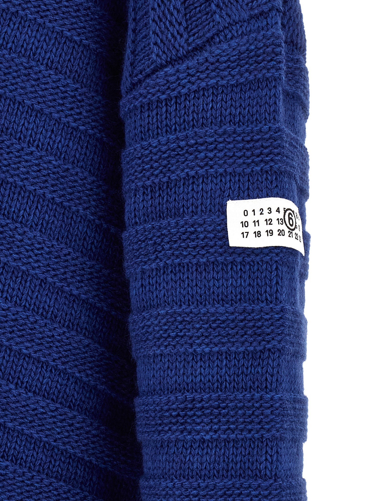 Mm6 Maison Margiela Distressed Wool Cardigan