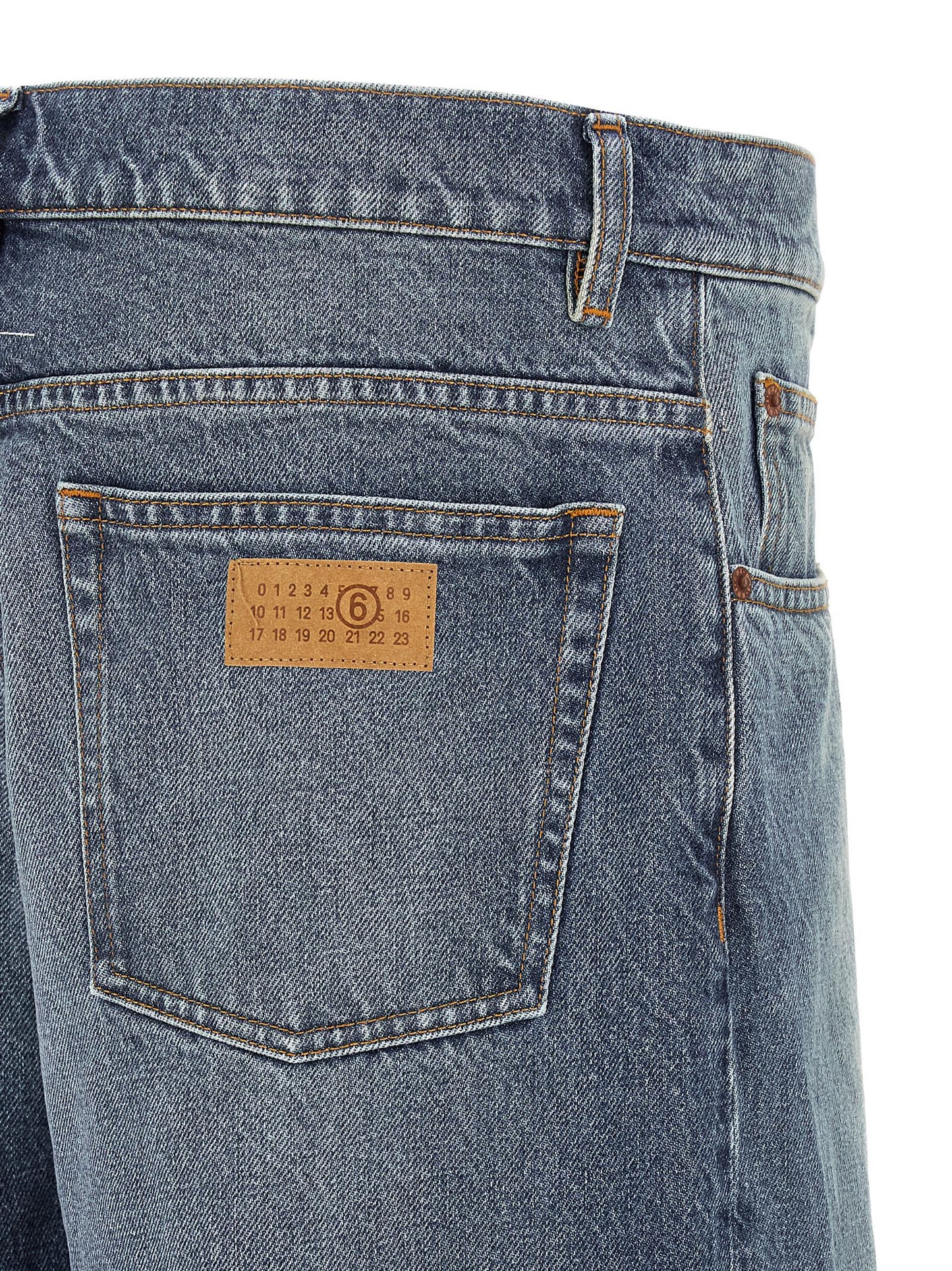 Mm6 Maison Margiela Straight Leg Jeans