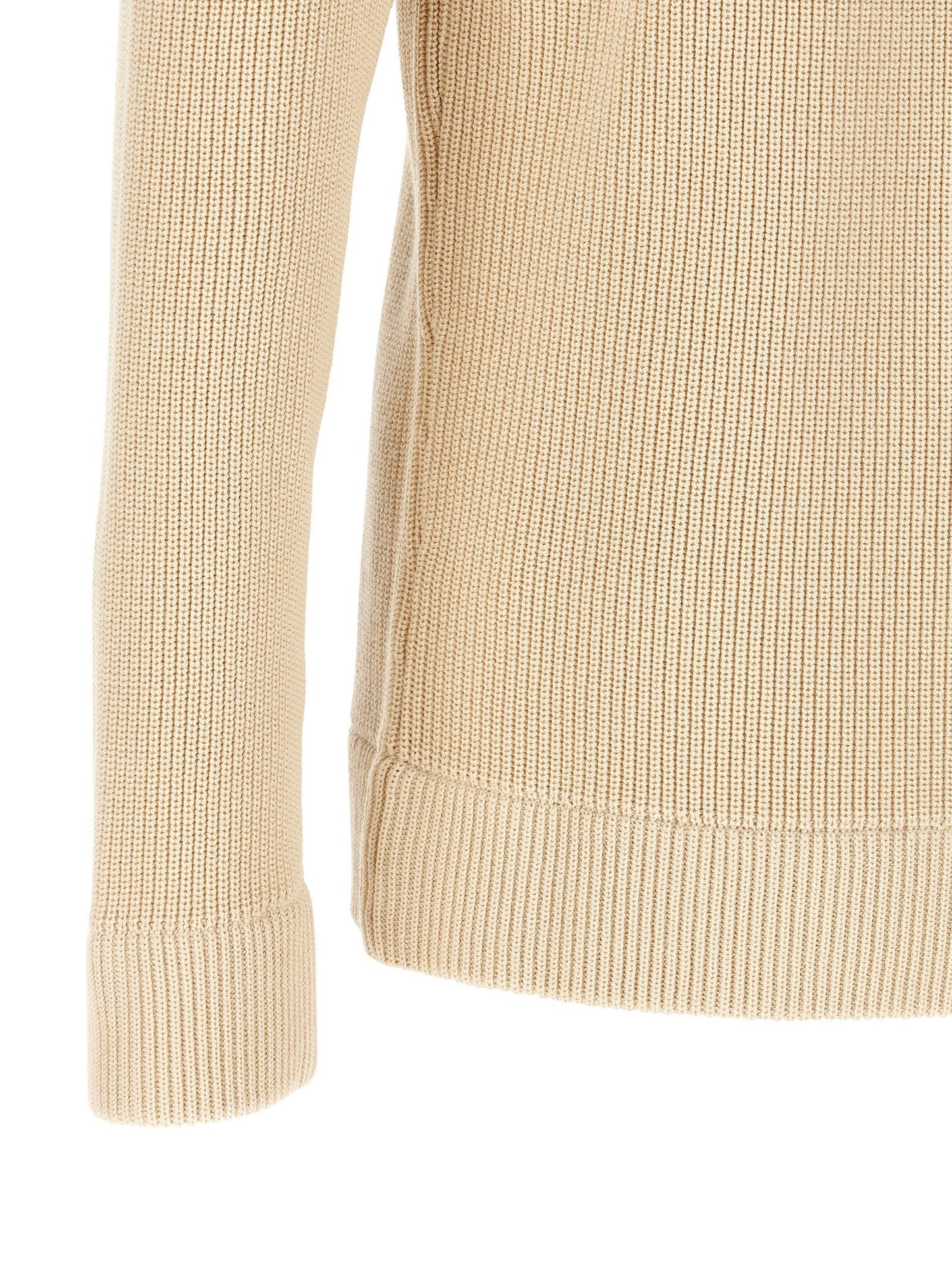 Maison Margiela Ribbed Knit Cardigan
