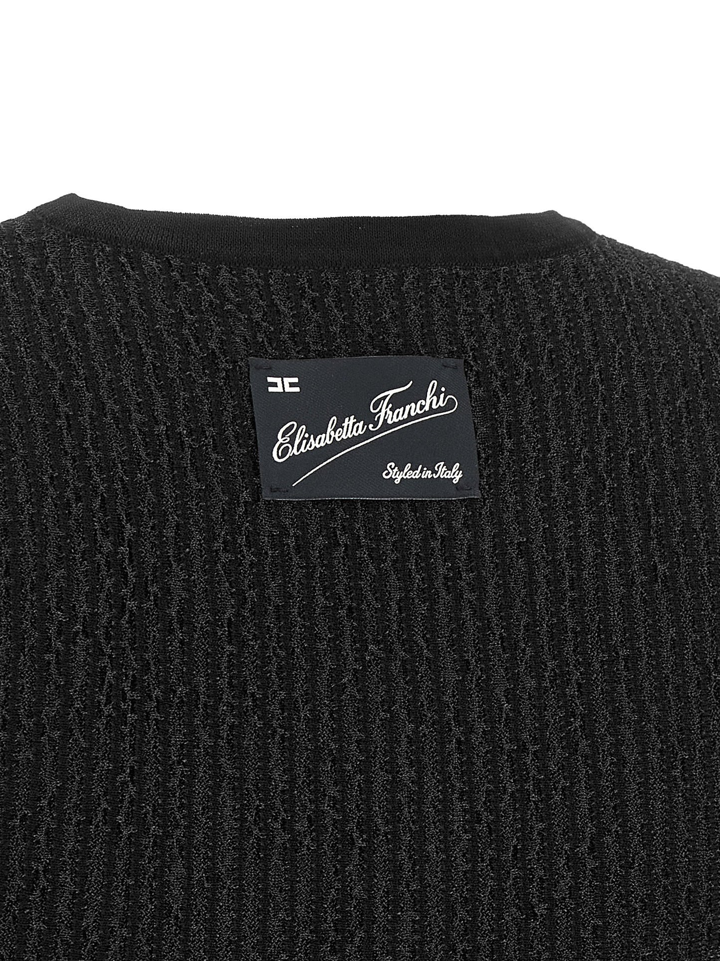 Elisabetta Franchi Top Tricot