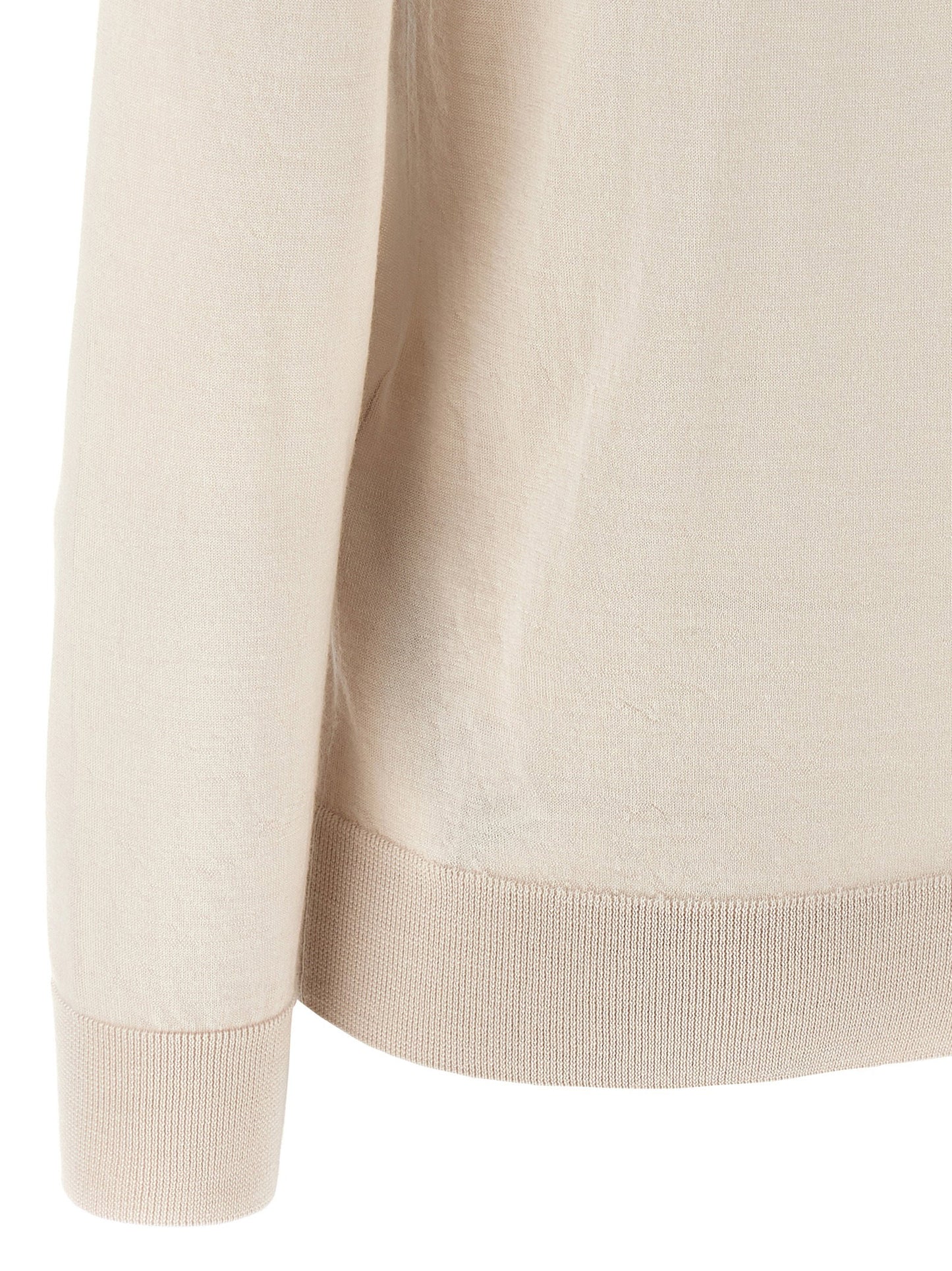 Brioni Cashmere And Silk Polo Shirt