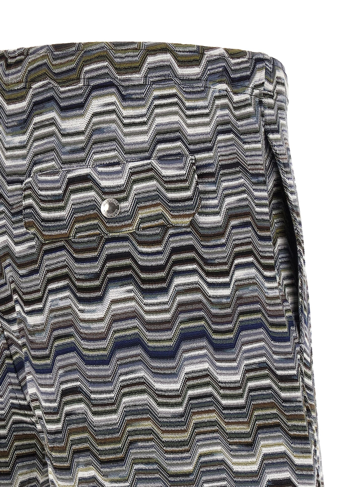 Missoni Irregular Zigzag Bermuda Shorts
