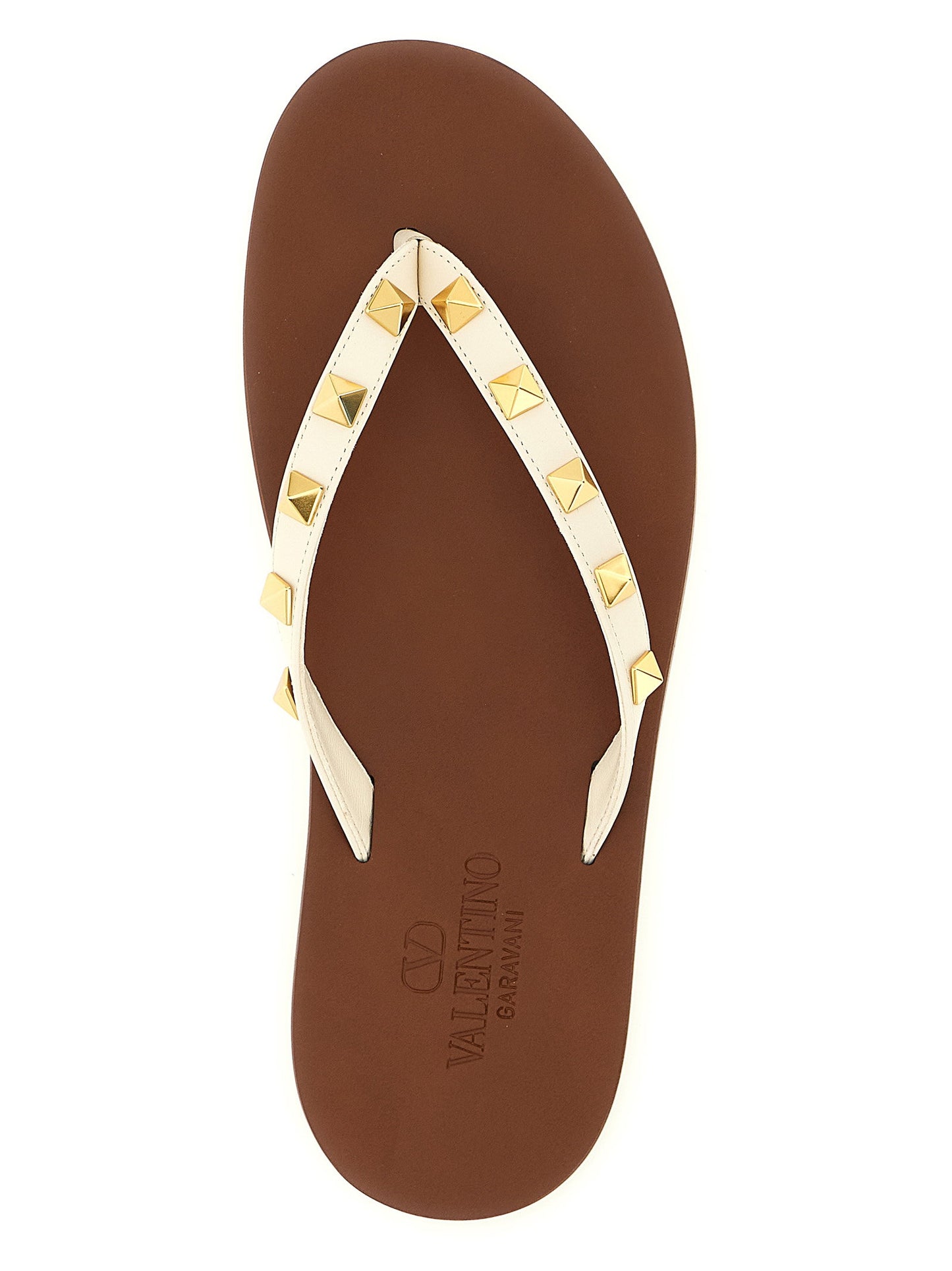 Valentino Garavani Thong Rockstud Sandals