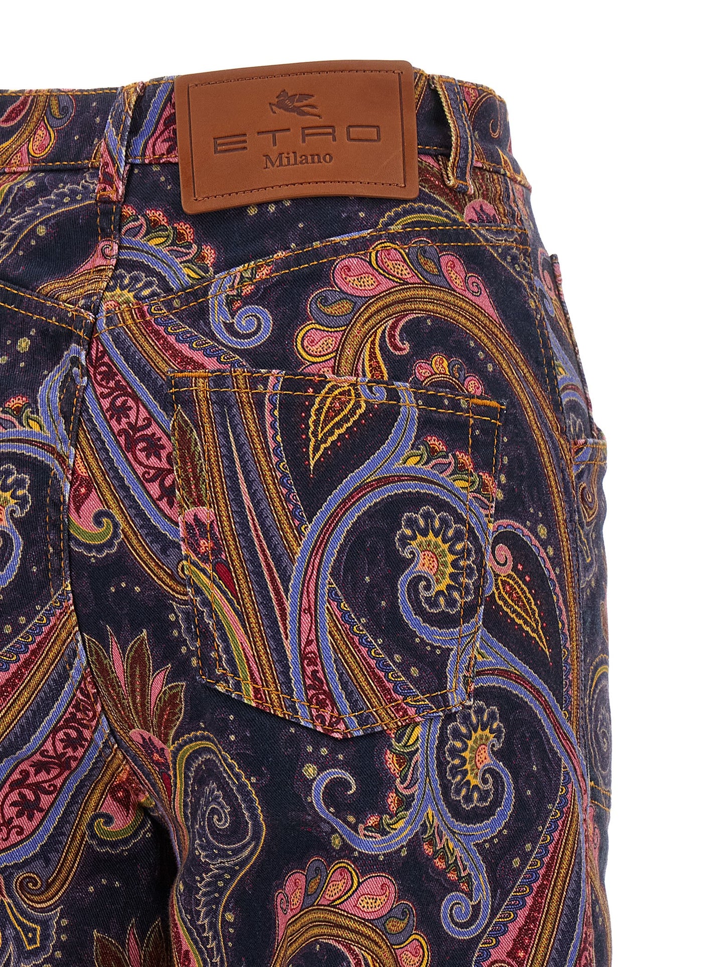 Etro Jeans Paisley