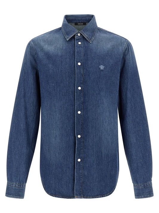 Versace Medusa Patch Shirt