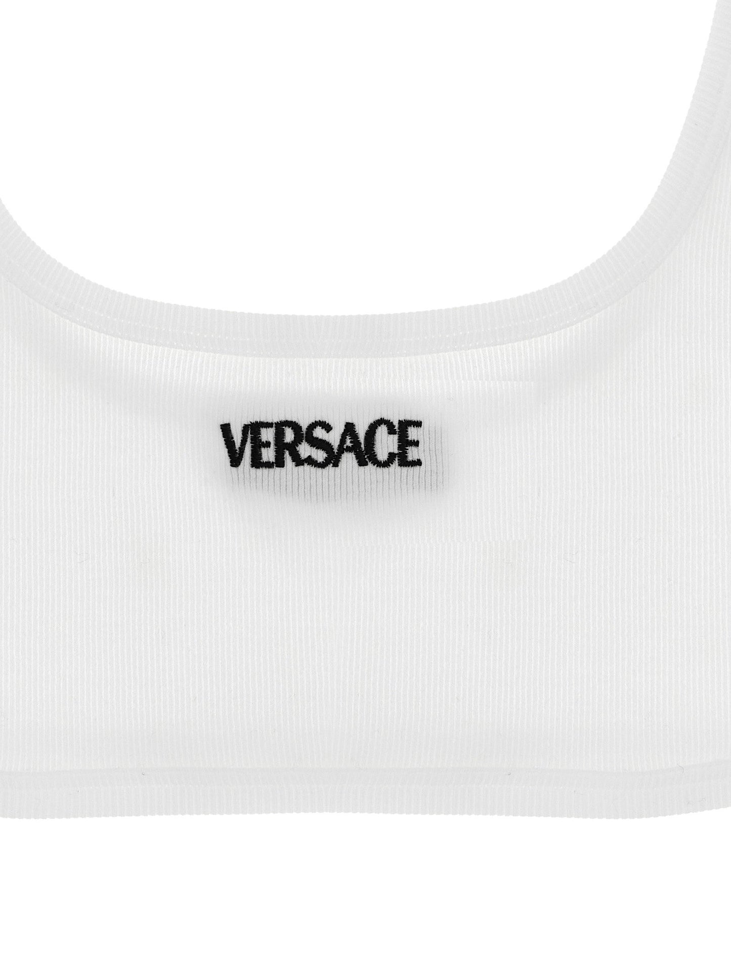 Versace Logo Bra