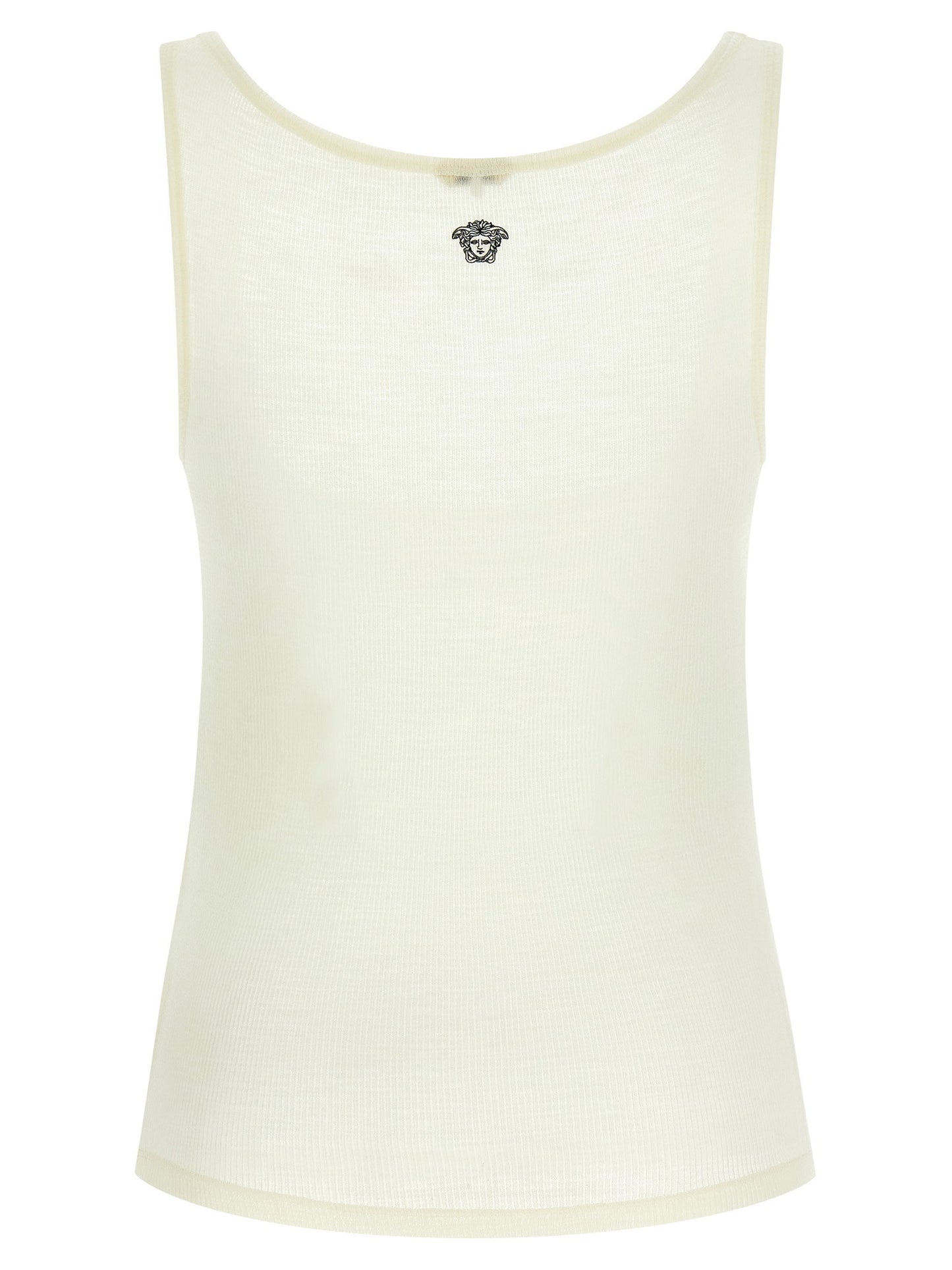 Versace La Medusa Embroidery Top
