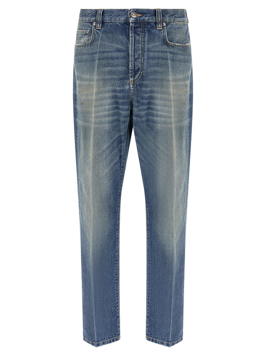 Versace Distressed Jeans
