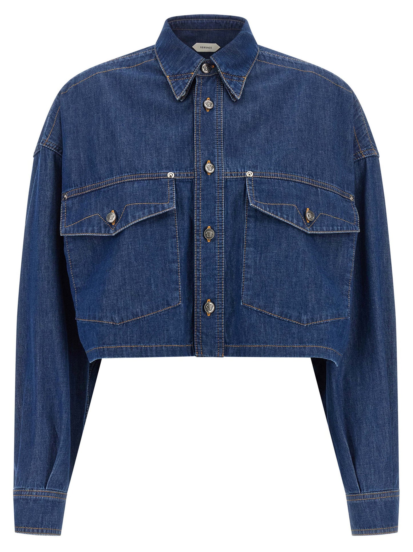 Versace Cropped Shirt