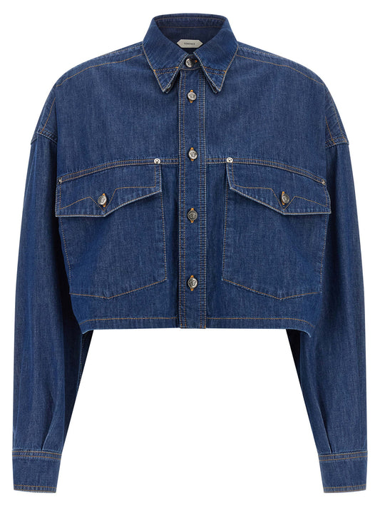 Versace Cropped Shirt