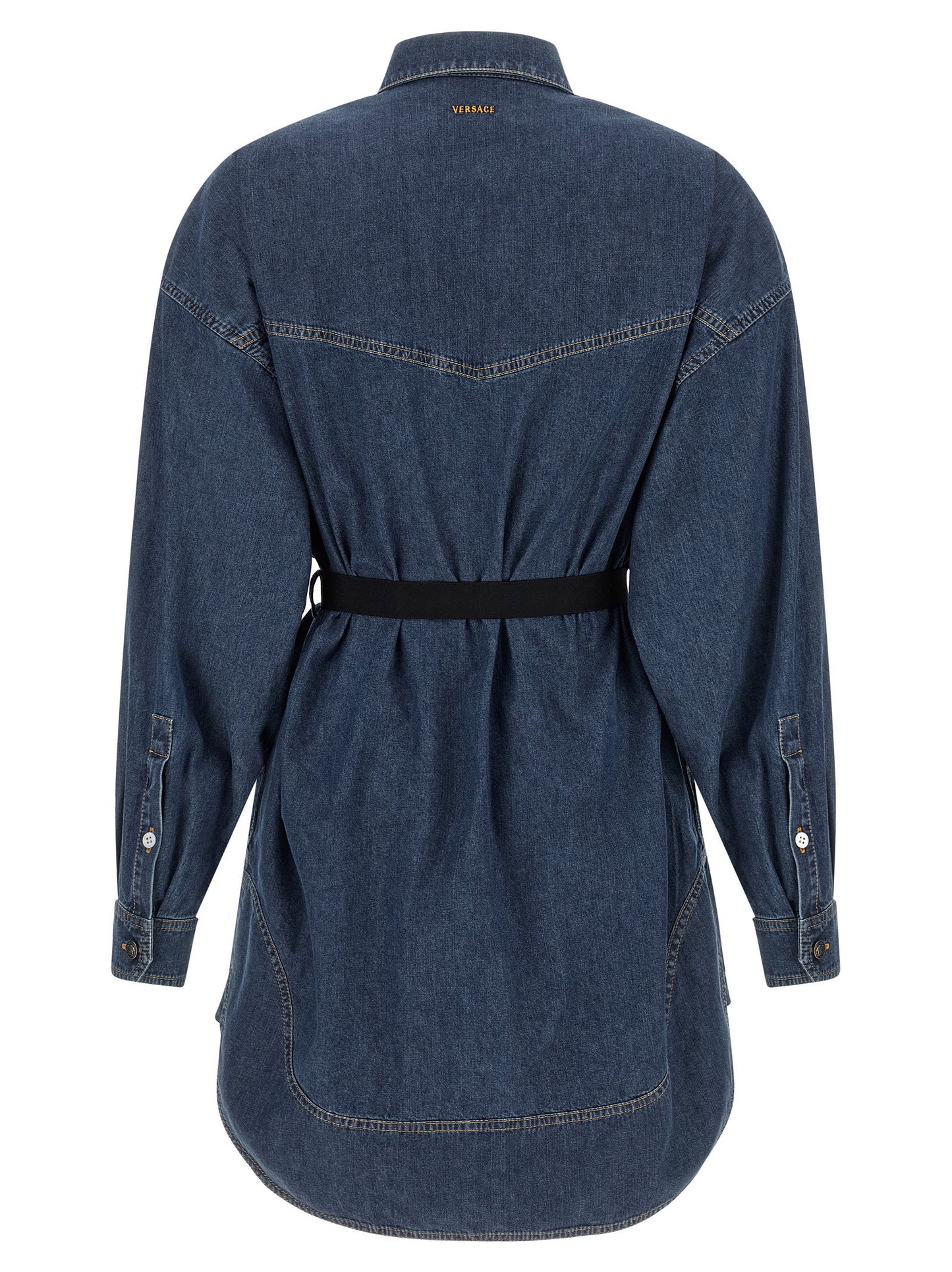 Versace Chambray Denim Dress