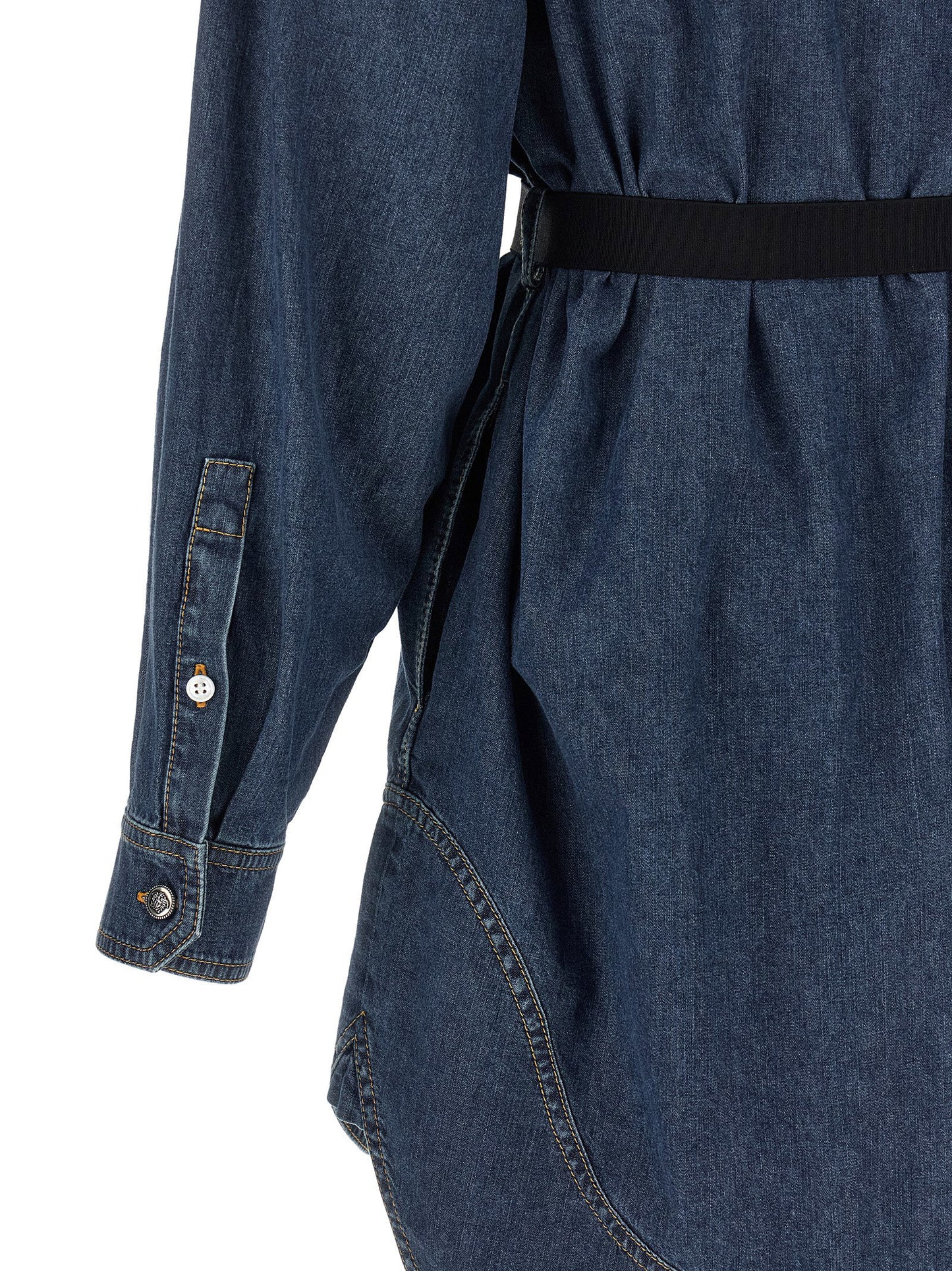Versace Chambray Denim Dress