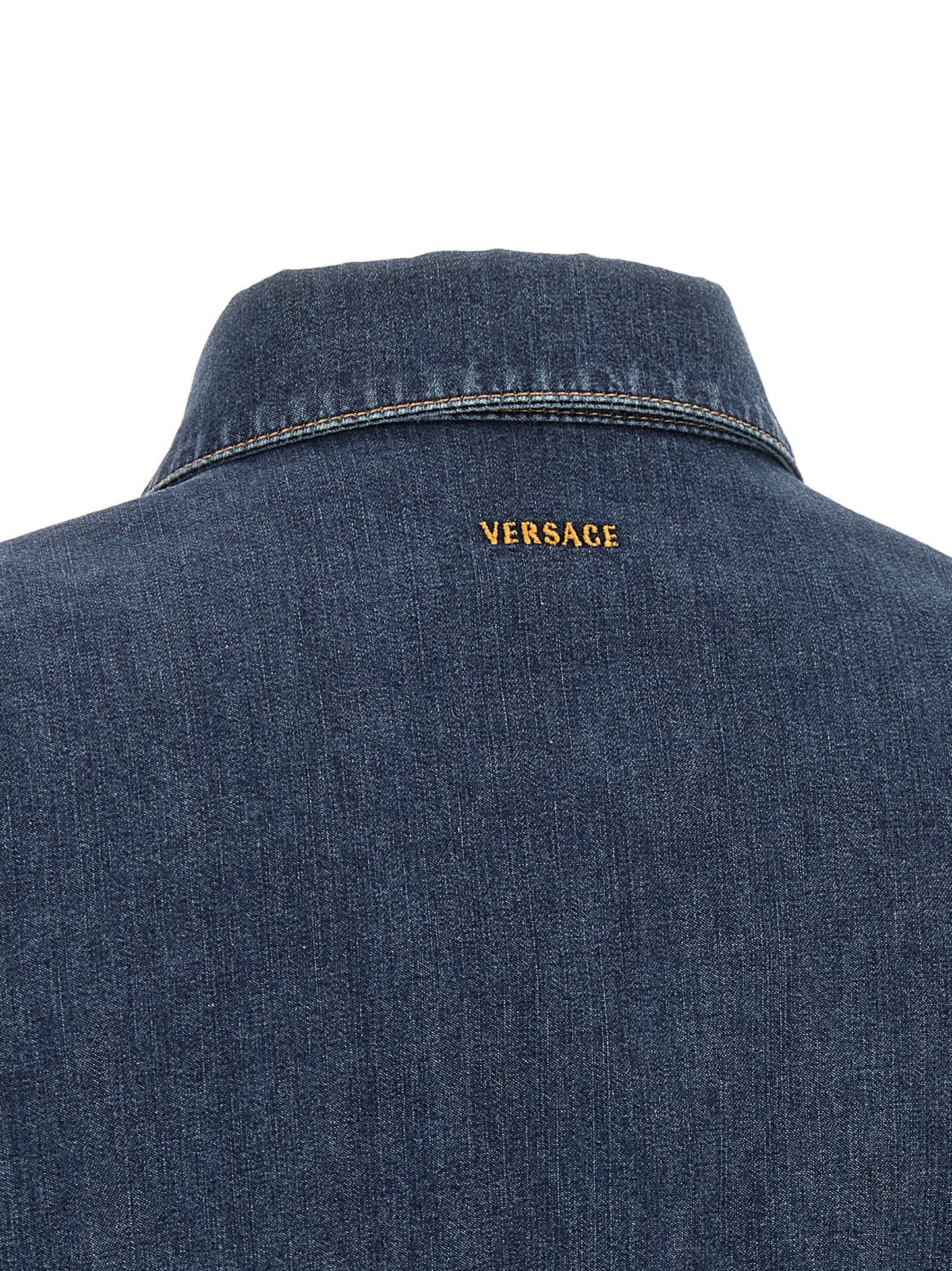 Versace Chambray Denim Dress