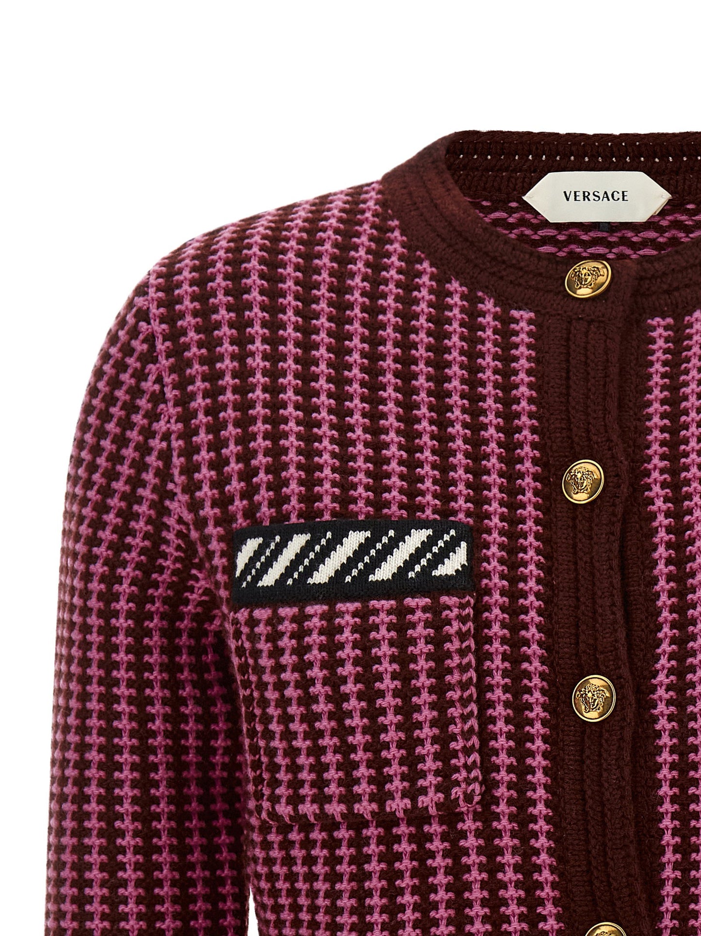 Versace Crochet Cardigan
