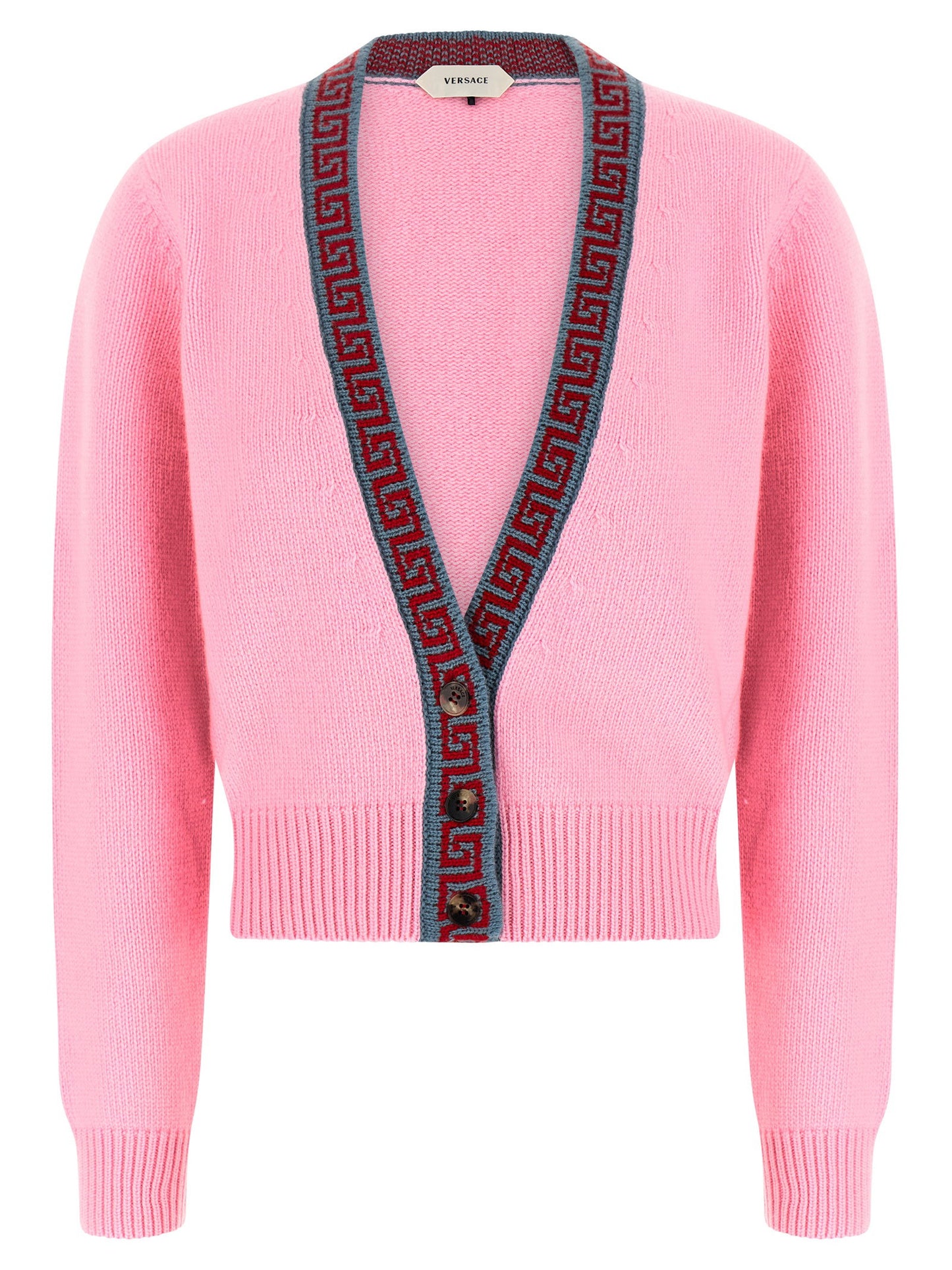 Versace Wool And Cashmere Cardigan