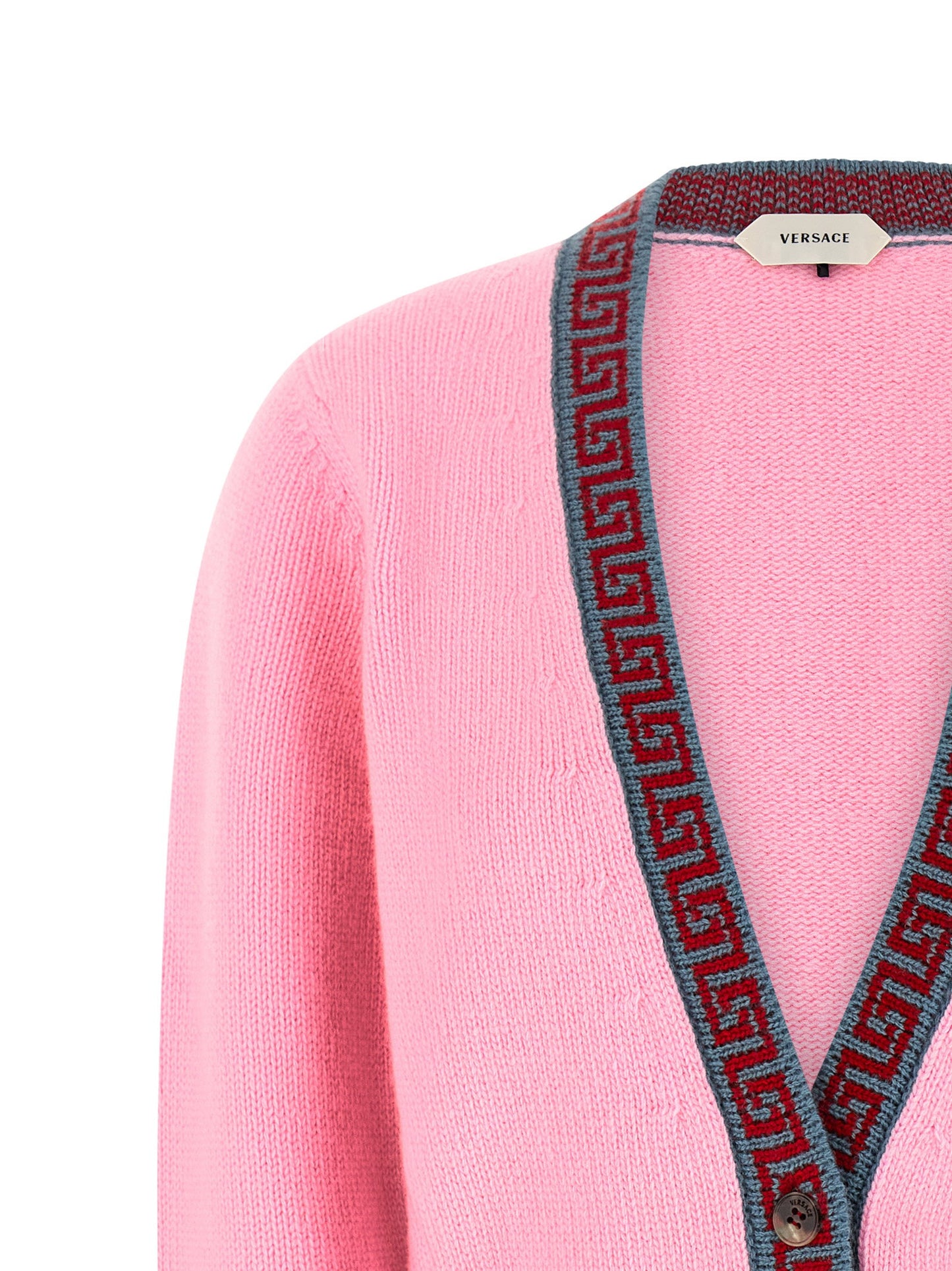 Versace Wool And Cashmere Cardigan