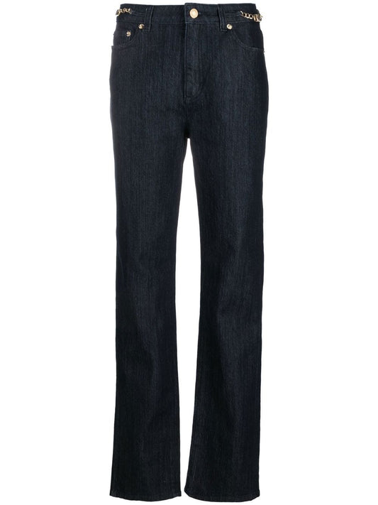 Mmk Cropped denim jeans