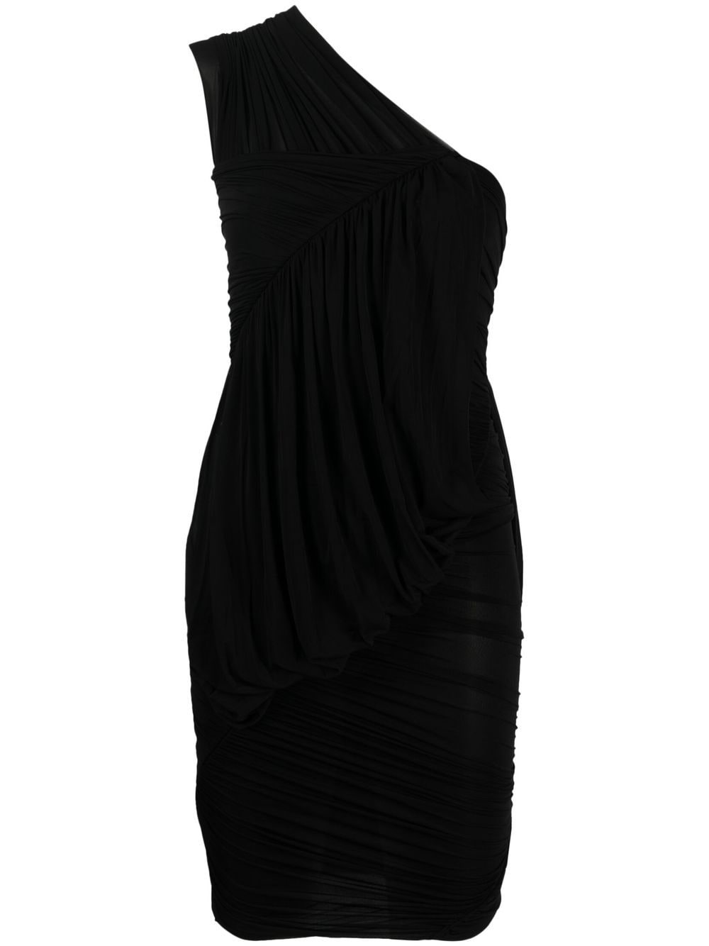 Rick Owens One-shoulder short dress