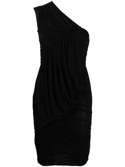 Rick Owens One-shoulder short dress