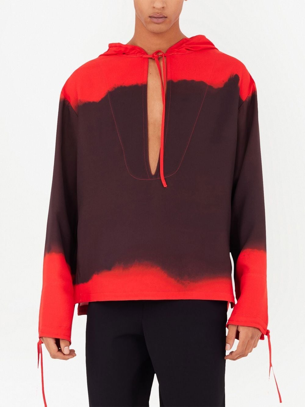 Ferragamo Printed oversized kaftan