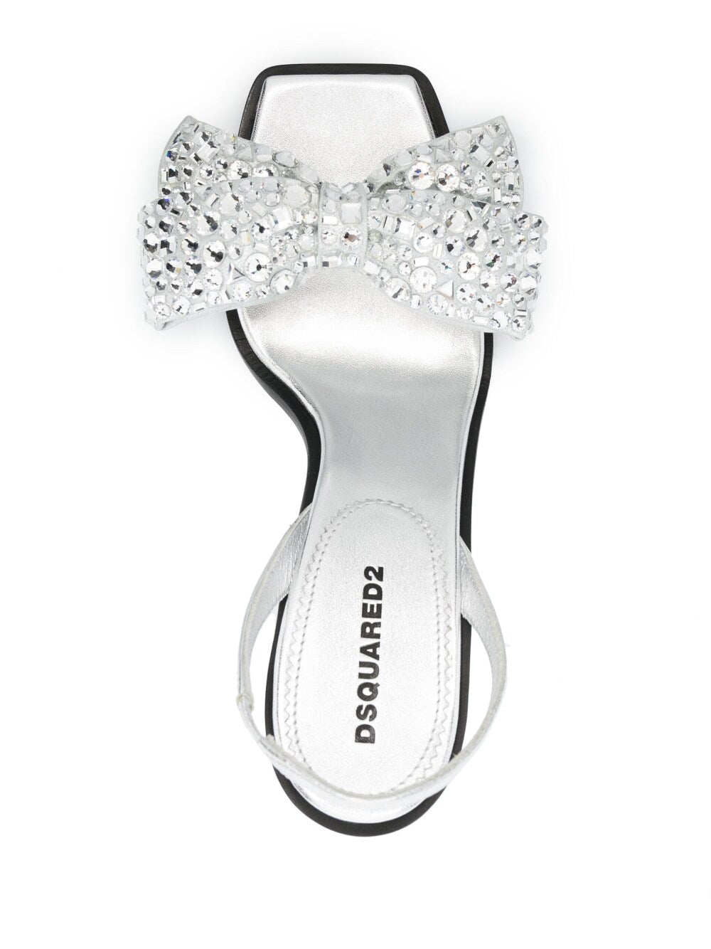 Dsquared2 bow-detail sqaure-toe sandals