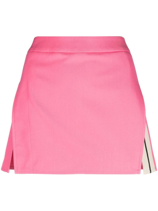 Palm Angels Cotton mini skirt