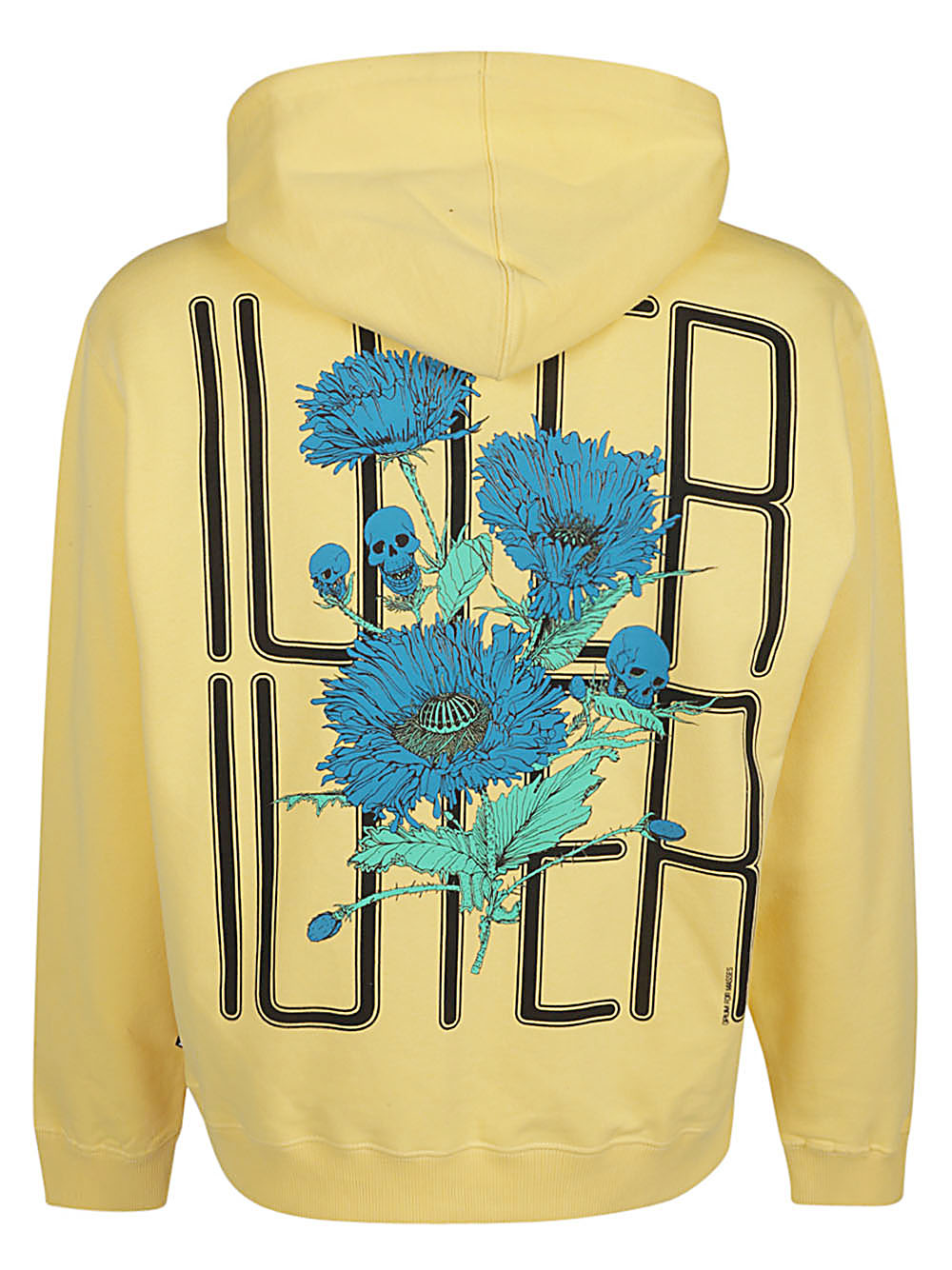 Iuter Printed cotton hoodie
