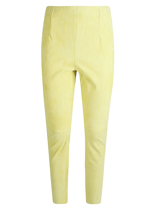 Via Masini 80 Slim fit suede trousers