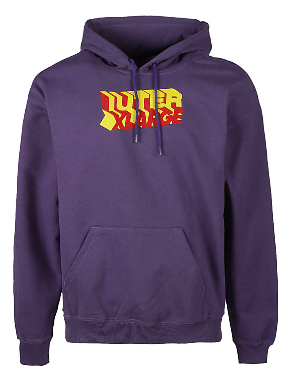Iuter Printed cotton hoodie