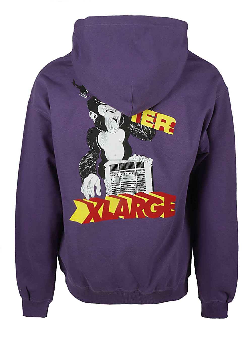 Iuter Printed cotton hoodie