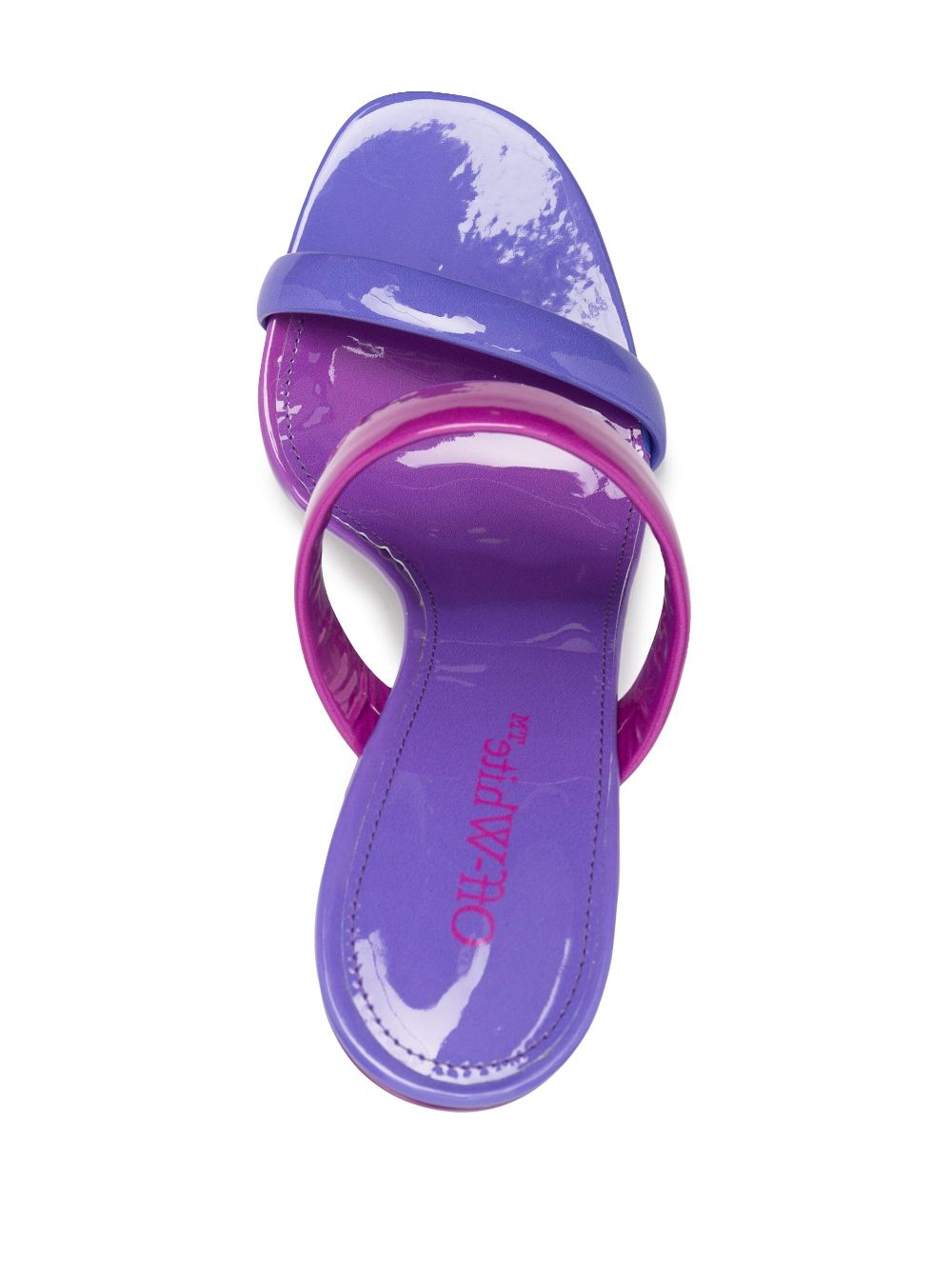 Off White Meteor Heeled Dégradé Sandals