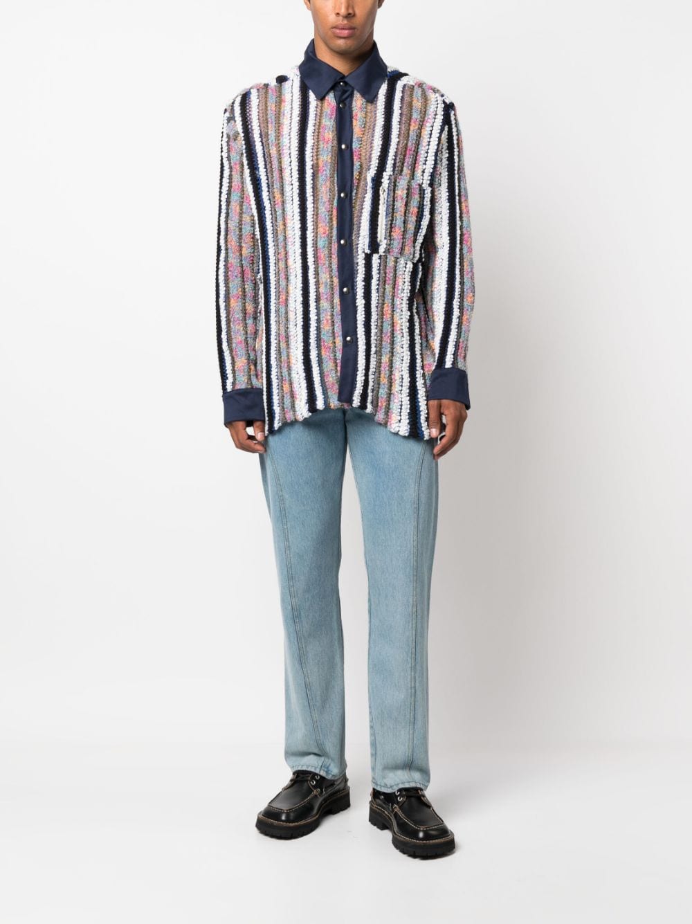 Vitelli Linen blend cotton shirt