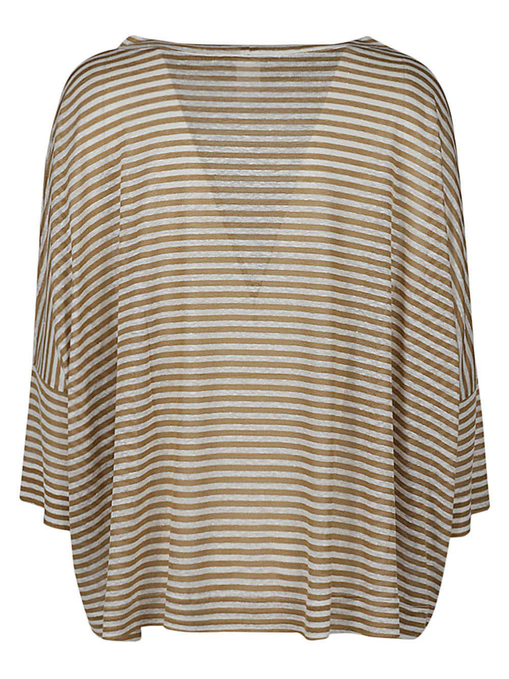 C-Zero Shirt Linen striped sweater