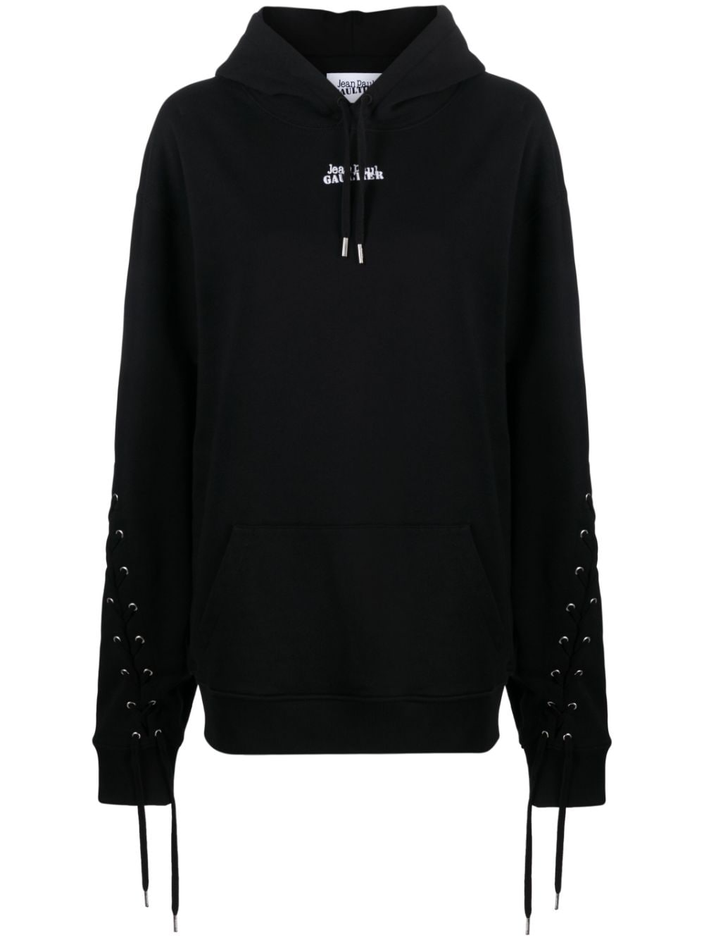 Jean Paul Gaultier Logo cotton hoodie