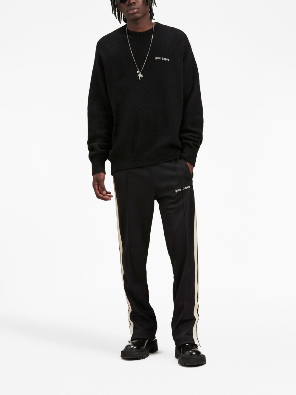Palm Angels Basic logo sweater