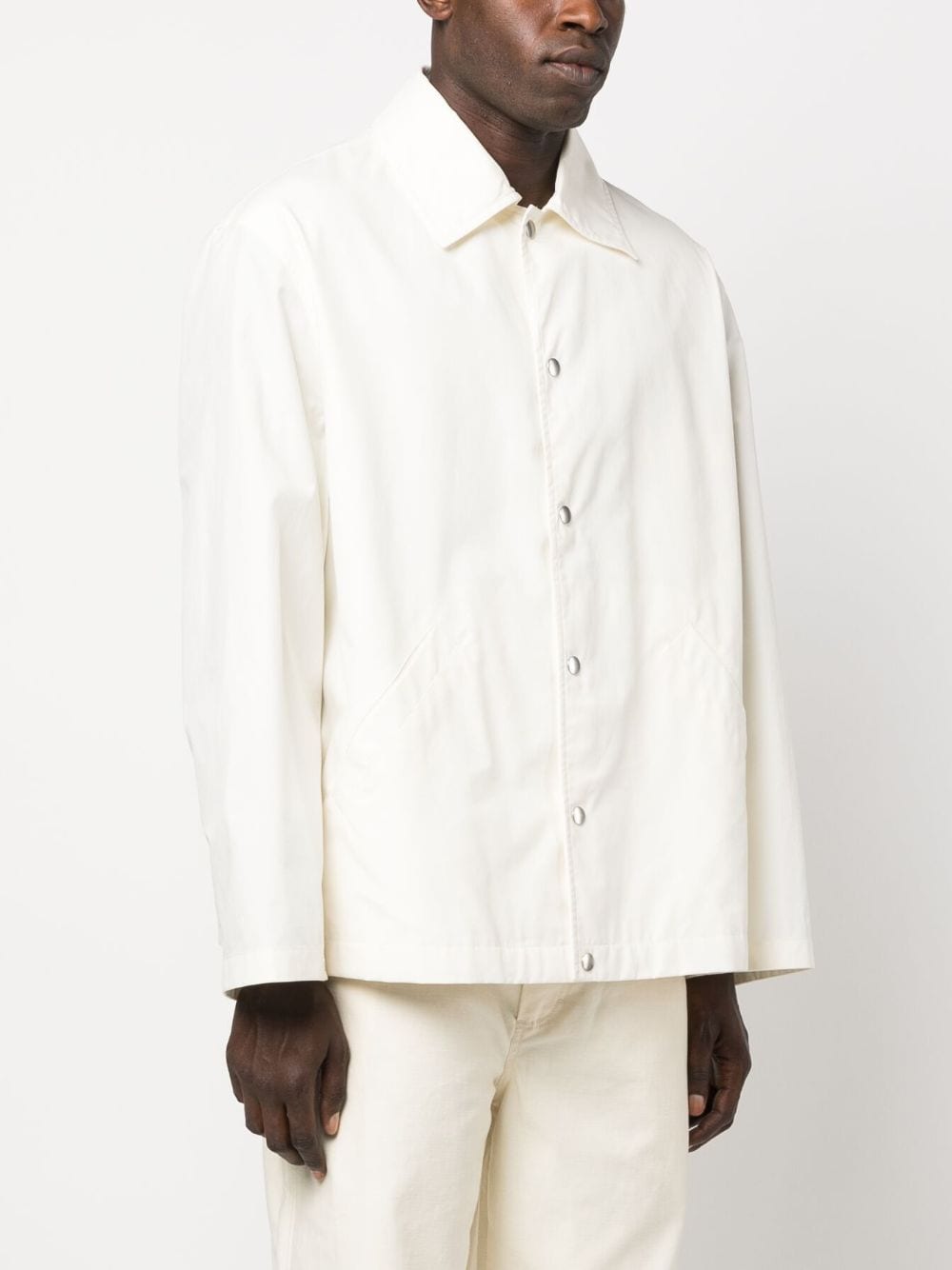 Jil Sander Logo cotton jacket