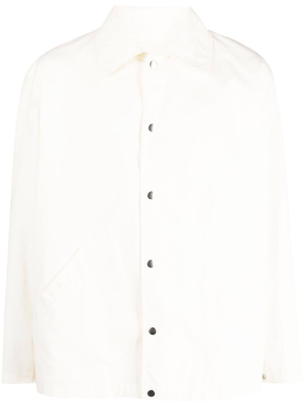 Jil Sander Logo cotton jacket