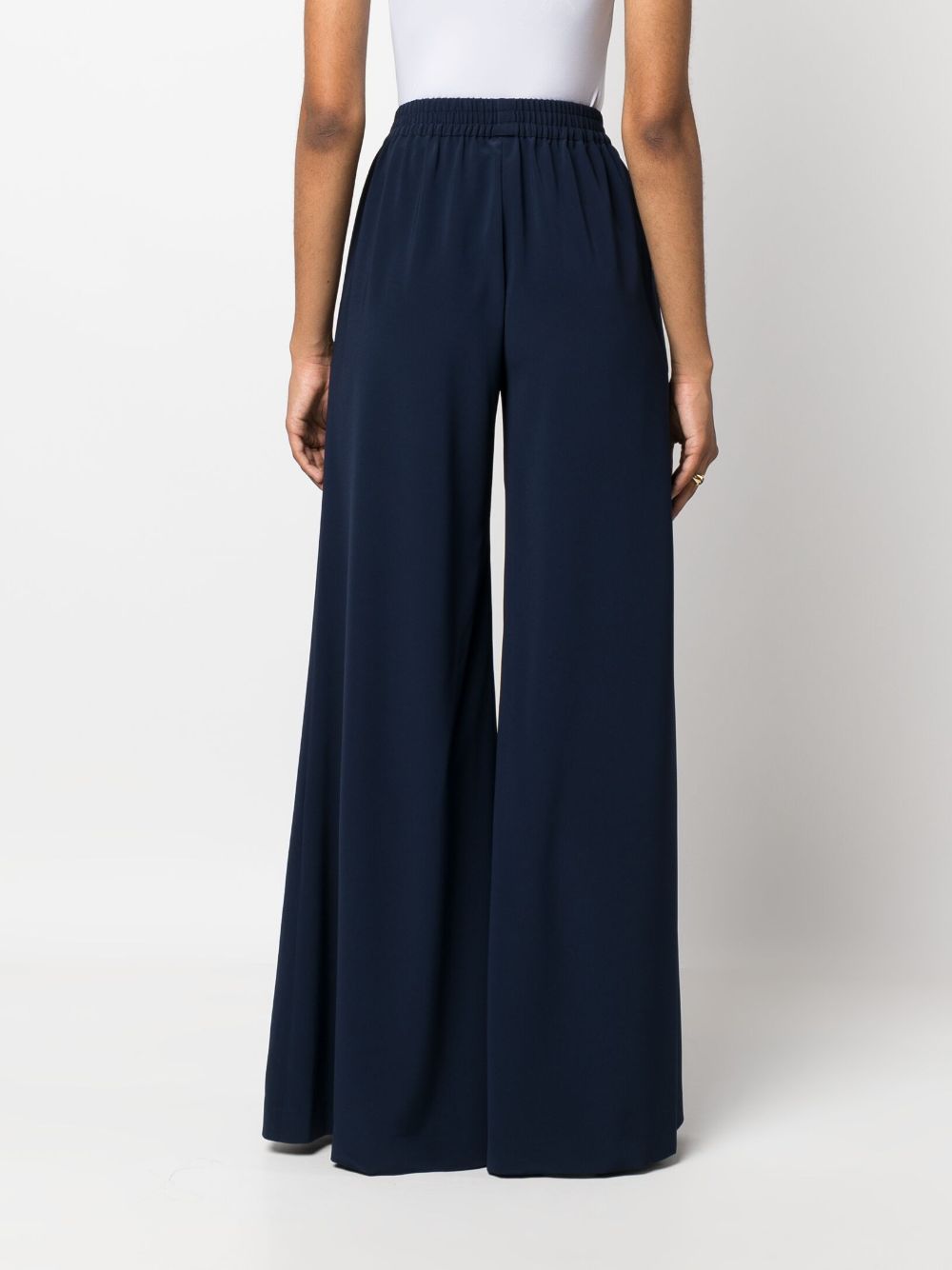 Gianluca Capannolo Satin wide leg trousers