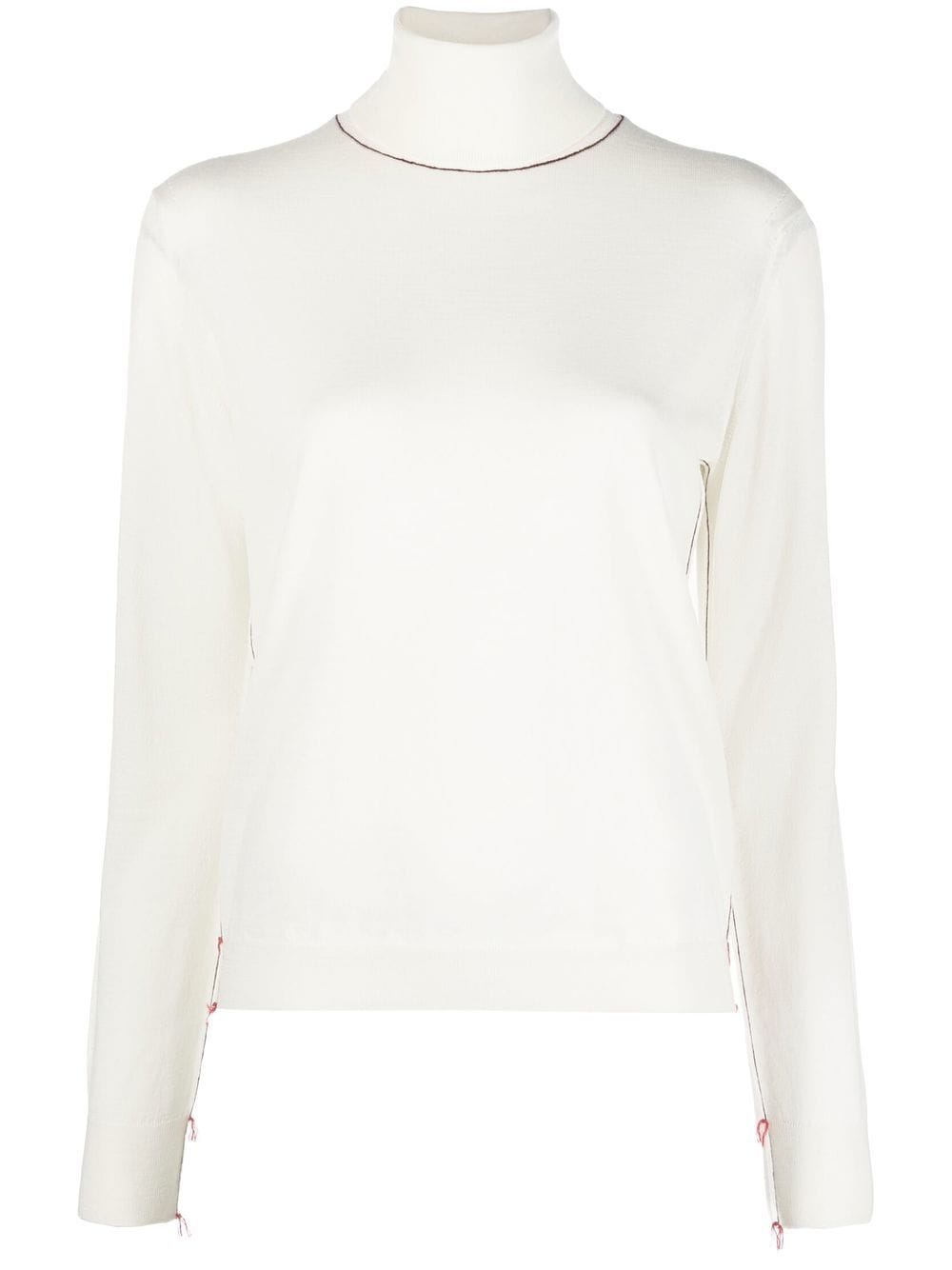 Maison Margiela Work-In-Progress high-neck jumper