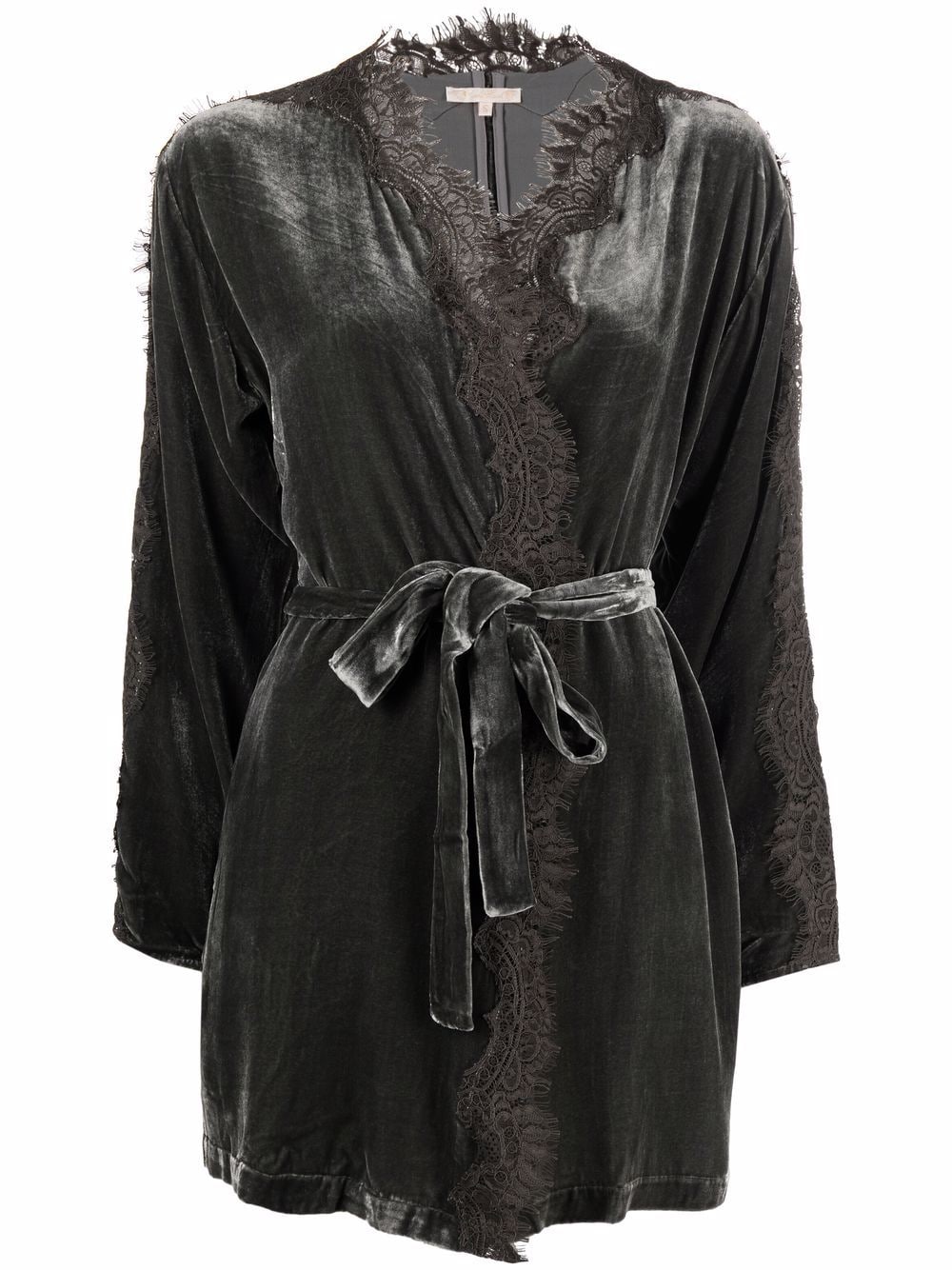 Gold Hawk Velvet long duster