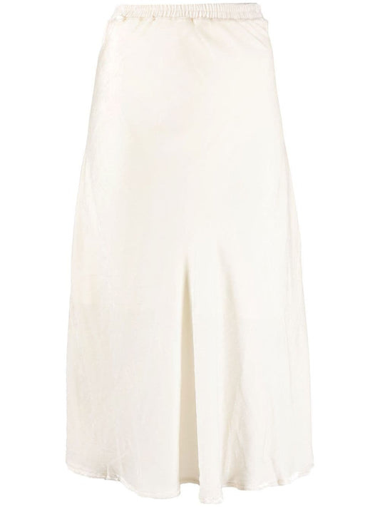 Gold Hawk Velvet long skirt