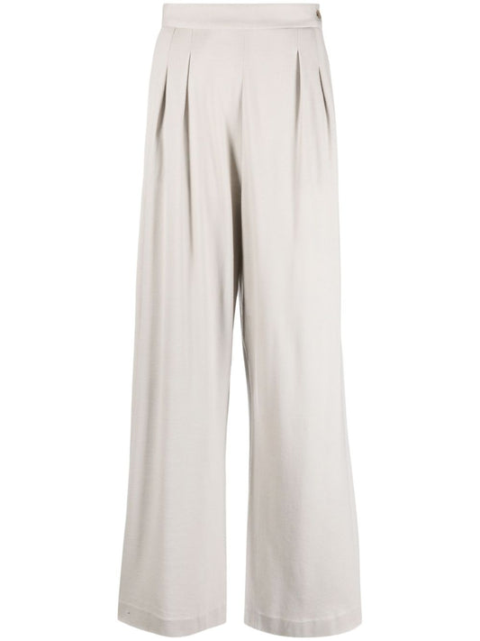 Fabiana Filippi Wide leg wool trousers