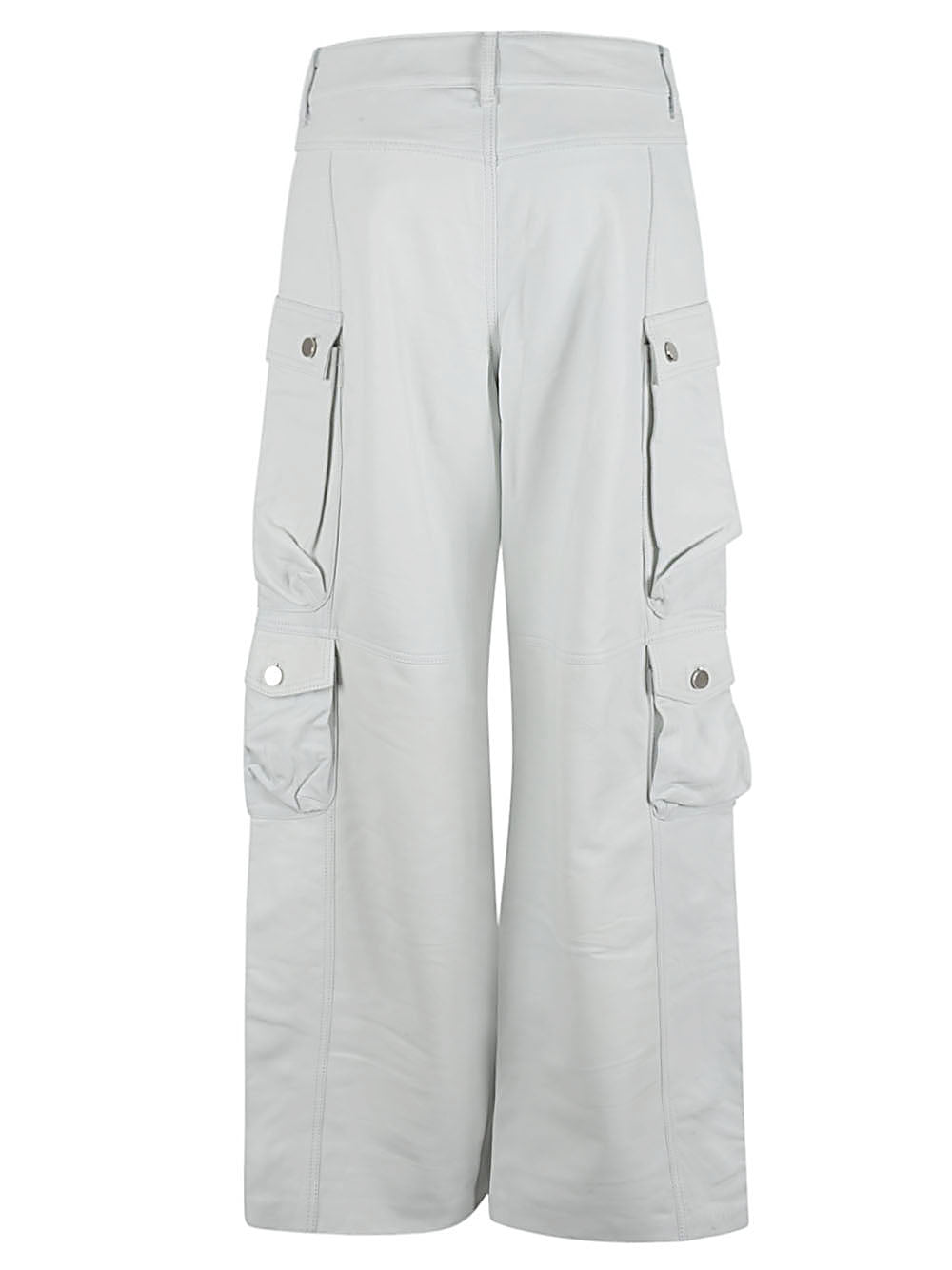 Fermas.Club Leather cargo pants
